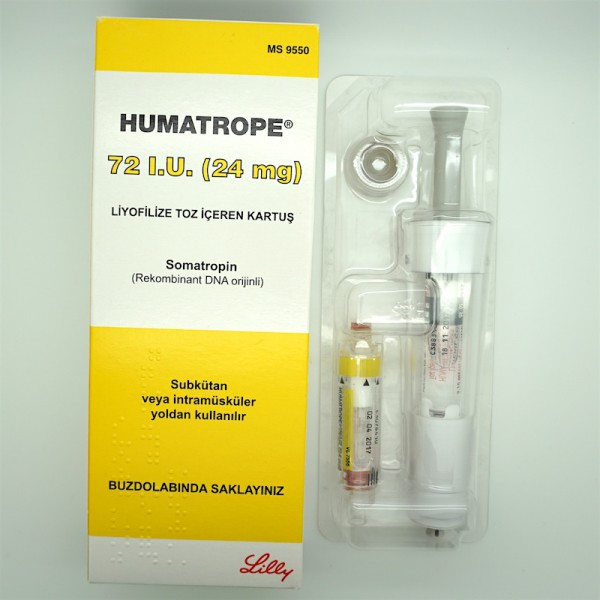 Humatrope 72 IU (24 MG) rastovy hormon